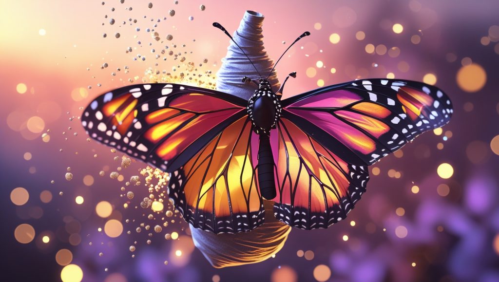 Leonardo Phoenix 10 A hyperdetailed and realistic monarch butt 2