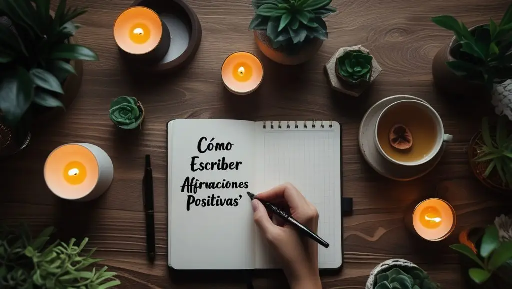 Cómo escribir airmaciones positivas